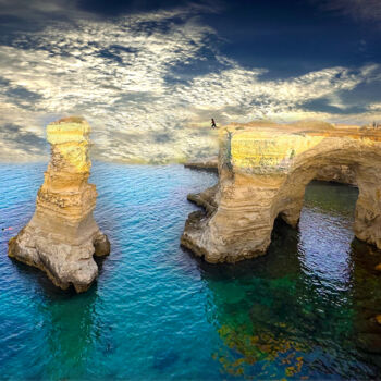 Photography titled "Torre Sant Andrea 4" by Jean-Claude Mathier, Original Artwork, Digital Photography