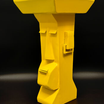Sculpture intitulée "Mama Ya Samba" par Jean-Claude Singla, Œuvre d'art originale, Métaux