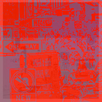 Arte digital titulada "URBAMIX NYC#11.jpg" por Gong, Obra de arte original, Pintura Digital