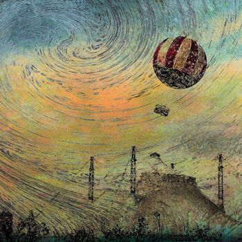 Digital Arts titled "Blast of Wind" by Jean Fenech, Original Artwork, 2D Digital Work