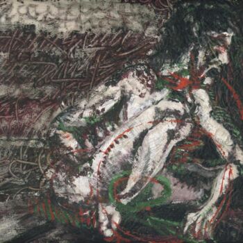 Pittura intitolato "1987 - Rock-and-Ral…" da Jean Francois Bottollier, Opera d'arte originale