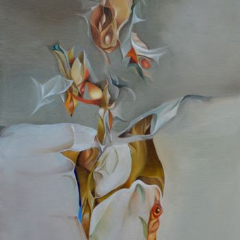 Peinture intitulée "la-reine-des-gargou…" par Jean Gounin, Œuvre d'art originale