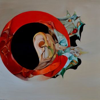 Peinture intitulée "aux-pointes-des-abi…" par Jean Gounin, Œuvre d'art originale, Huile