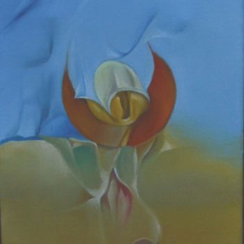 Painting titled "omnes-vulnerant-ult…" by Jean Gounin, Original Artwork, Oil