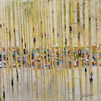 Peinture intitulée "METAMORPHOSE" par Jean-Humbert Savoldelli, Œuvre d'art originale, Acrylique Monté sur Châssis en bois