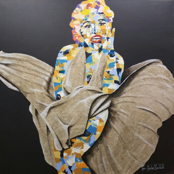 Painting titled "NORMA" by Jean-Humbert Savoldelli, Original Artwork, Acrylic