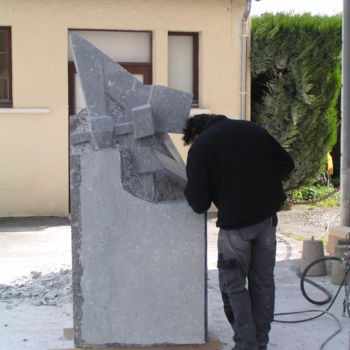 Sculpture titled "Naissance d'un scul…" by Jean-Jacques Abdallah, Original Artwork