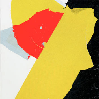 Collages intitulée "Collage R002" par Jean-Jacques Andre, Œuvre d'art originale, Collages