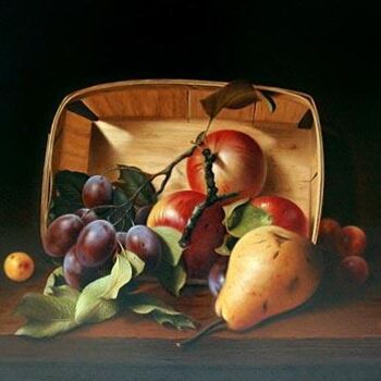 Pintura titulada "La cagette" por Jean-Jacques Hauser, Obra de arte original