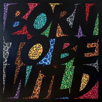 제목이 "Born To Wild (panth…"인 미술작품 Jean Jam로, 원작, 아크릴 나무 들것 프레임에 장착됨
