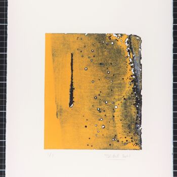 Incisioni, stampe intitolato "Piqure, crevasse, l…" da Jean Kittel, Opera d'arte originale, Acquaforte