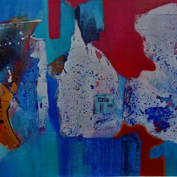 Painting titled "abstraction-techniq…" by Danielle Darnault Hosteins, Original Artwork