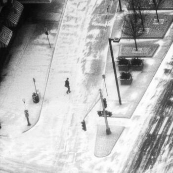 Photographie intitulée "BOSTON 31 ème étage…" par Jean Louis Giudicelli, Œuvre d'art originale, Photographie argentique