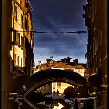 Photographie intitulée "Reflets n° 3" par Jean Louis Giudicelli, Œuvre d'art originale, Photographie argentique