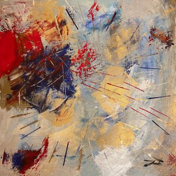 Painting titled "Artifice" by Jean Louis Lacoste, Original Artwork, Acrylic