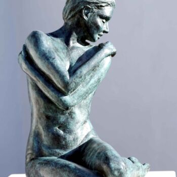Sculpture titled "CHIONÉ" by Jean Louis Tornassat, Original Artwork, Bronze