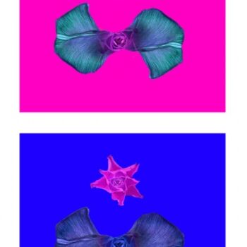 Arts numériques intitulée "Noeud-Papillon 1" par Jean-Luc Bohin, Œuvre d'art originale