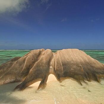 Fotografia intitolato "anse source d'argen…" da Jean-Luc Bohin, Opera d'arte originale