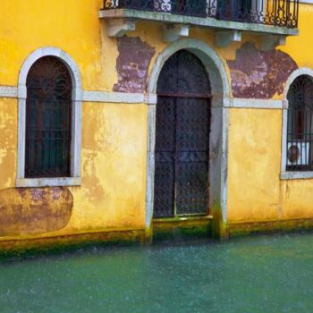 Photography titled "GRAND CANAL PLUIE 4" by Jean-Luc Bohin, Original Artwork