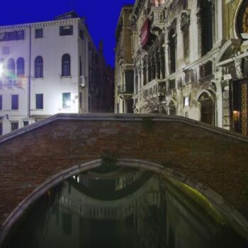 Photography titled "SAN MARCO NUIT 57" by Jean-Luc Bohin, Original Artwork