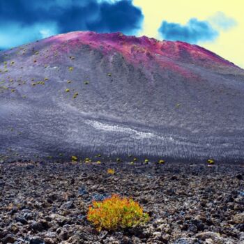 제목이 "volcano timanfaya 2…"인 사진 Jean-Luc Bohin로, 원작