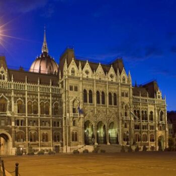 Photography titled "parlement, budapest" by Jean-Luc Bohin, Original Artwork