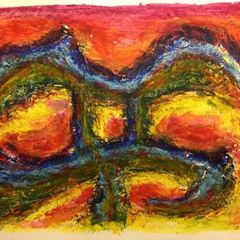 Malerei mit dem Titel "Abstraction 11" von Jean-Luc Coulaud, Original-Kunstwerk, Acryl