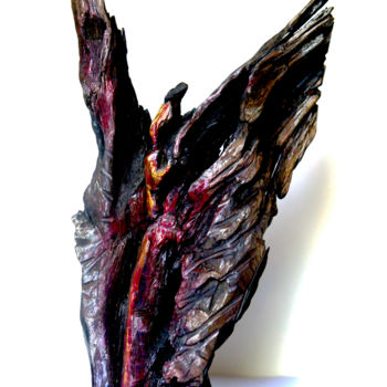 Sculpture titled "Stratelfe" by Jean-Luc Lacroix (JL LACROIX), Original Artwork, Wood