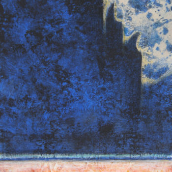 Картина под названием "Curtains" - Jean-Luc Lacroix (JL LACROIX), Подлинное произведение искусства, Акрил