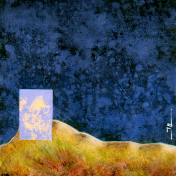 Malerei mit dem Titel "The peak" von Jean-Luc Lacroix (JL LACROIX), Original-Kunstwerk, Acryl