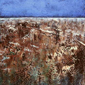 Painting titled "Meadow" by Jean-Luc Lacroix (JL LACROIX), Original Artwork, Acrylic