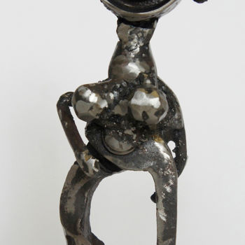 Sculpture titled "FIFILLE" by Jean-Luc Lacroix (JL LACROIX), Original Artwork, Metals