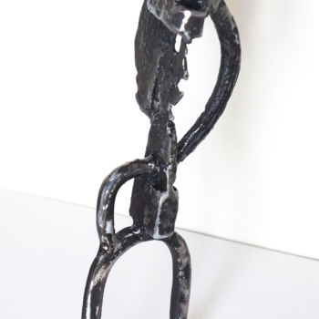 Sculpture titled "GASTON" by Jean-Luc Lacroix (JL LACROIX), Original Artwork, Metals