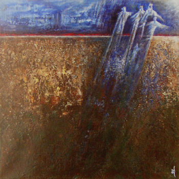 Pittura intitolato "Méli-mélo, painting" da Jean-Luc Lacroix (JL LACROIX), Opera d'arte originale, Acrilico