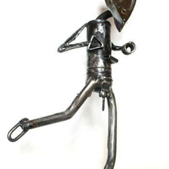 "LE REPASSEUR sculpt…" başlıklı Heykel Jean-Luc Lacroix (JL LACROIX) tarafından, Orijinal sanat, Metaller