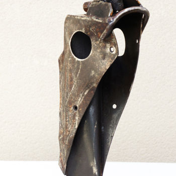 Sculpture titled "Non mais !" by Jean-Luc Lacroix (JL LACROIX), Original Artwork, Metals