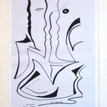 Dessin intitulée "dessin: étude pour…" par Jean-Luc Lafond, Œuvre d'art originale