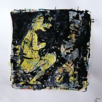 Картина под названием "Joliveté N° 1" - Jean Luc Logie, Подлинное произведение искусства