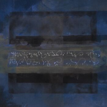 Pittura intitolato "Egarement N° 7" da Jean Luc Logie, Opera d'arte originale