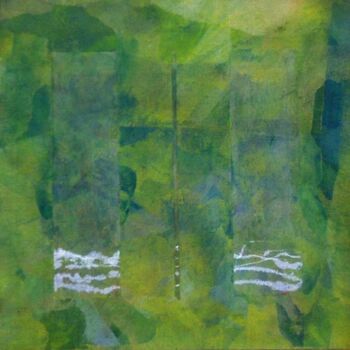 Pittura intitolato "Horizon N° 4" da Jean Luc Logie, Opera d'arte originale