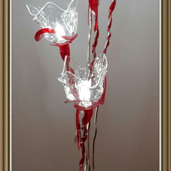 Design titled "Lampadaire Planète" by Jean Luc Masini, Original Artwork, Glass