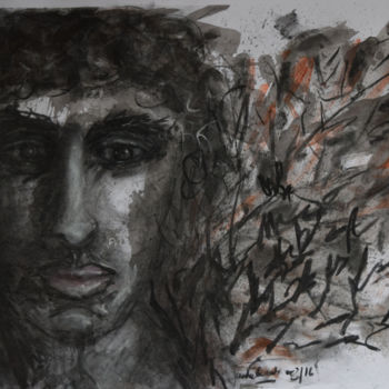 Drawing titled "faune.jpg" by Jean-Luc Pavaut "Yaakov", Original Artwork