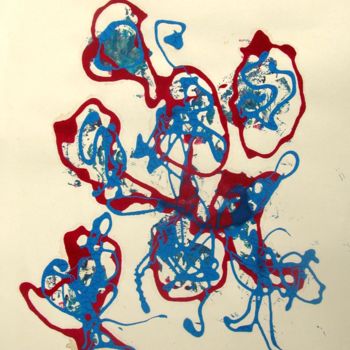 Peinture intitulée "Pulsions.jpg" par Jean-Luc Perrault, Œuvre d'art originale