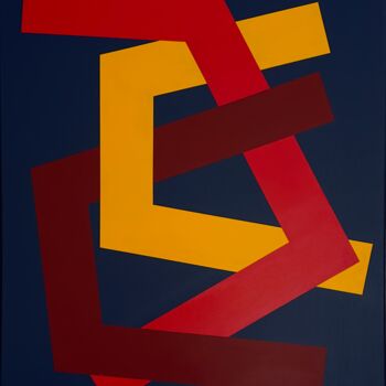 Peinture intitulée "Intrications I" par Jean-Marc Gardeux, Œuvre d'art originale, Acrylique