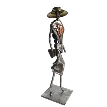 Sculpture titled "MADAME" by Jean-Marc Martinez, Original Artwork, Metals
