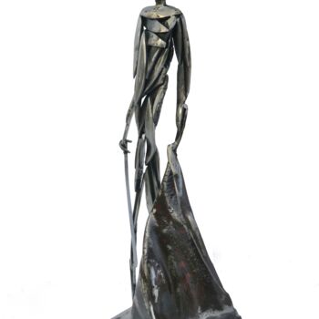 Sculpture titled "EL CORDOBES" by Jean-Marc Martinez, Original Artwork, Metals