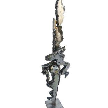 Sculpture titled "DESTRUCTION" by Jean-Marc Martinez, Original Artwork, Metals