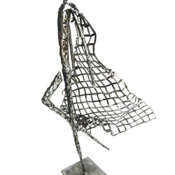 Sculpture titled "PULSION" by Jean-Marc Martinez, Original Artwork, Metals