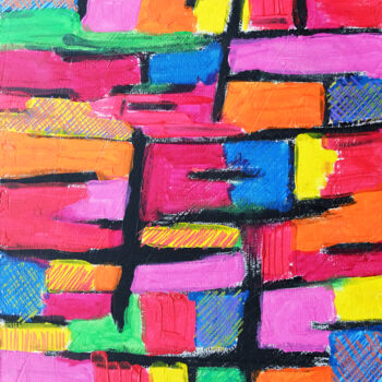 Painting titled "COLORS" by Jean-Marc Philippe (Jimpy), Original Artwork, Acrylic