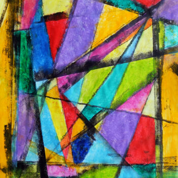 Painting titled "TENDANCES (4)" by Jean-Marc Philippe (Jimpy), Original Artwork, Acrylic